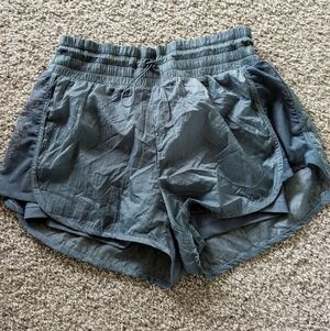 Mesh Teal Shorts